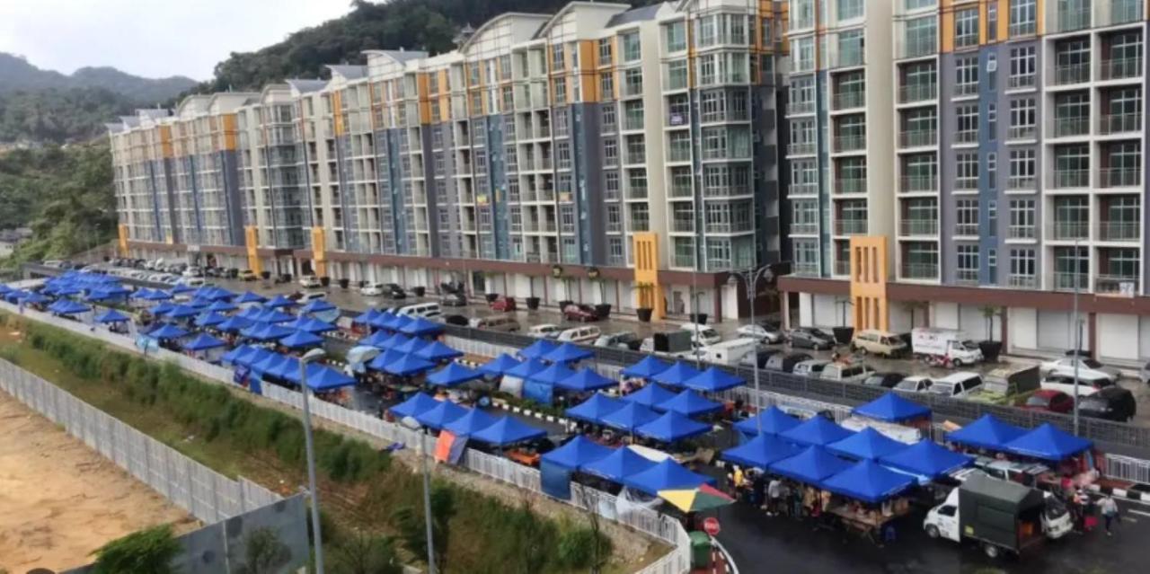 Sweet Homestay 3Rm @ Penthouse Apartment In Brinchang Luaran gambar